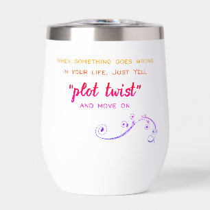 Humour de livre amusant de flot Twist