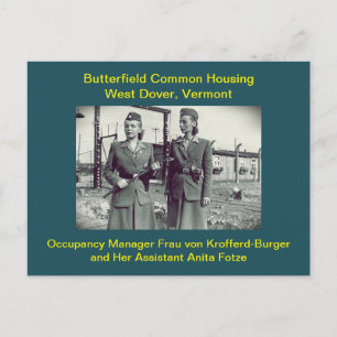 Humour de logement Butterfield : Cartes postales