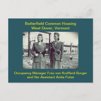 Humour de logement Butterfield : Cartes postales