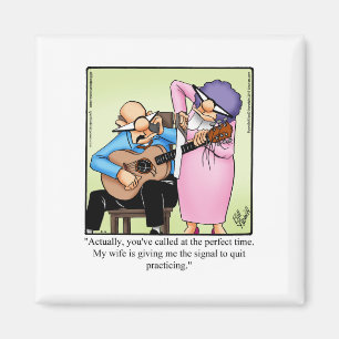 Humour de mariage Stocker Aimant