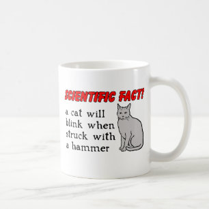 Humour de Mug Funny Hammer de chat