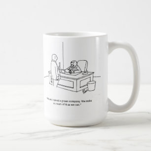 Humour d'entreprise "Green Company" Mug