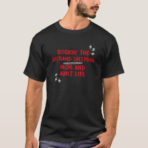 Humour Dog Sheltie Single Pets T-Shirt