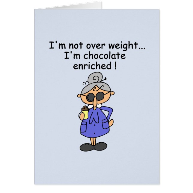 Humour enrichi par chocolat (Devant)