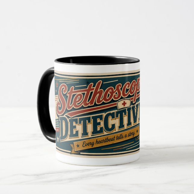 Humour Gift for Registered Nurses Mug (Front Left)
