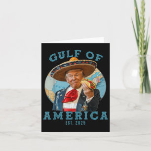 Humour Gulf Of Usa America Est 2025 American Gulf  Card