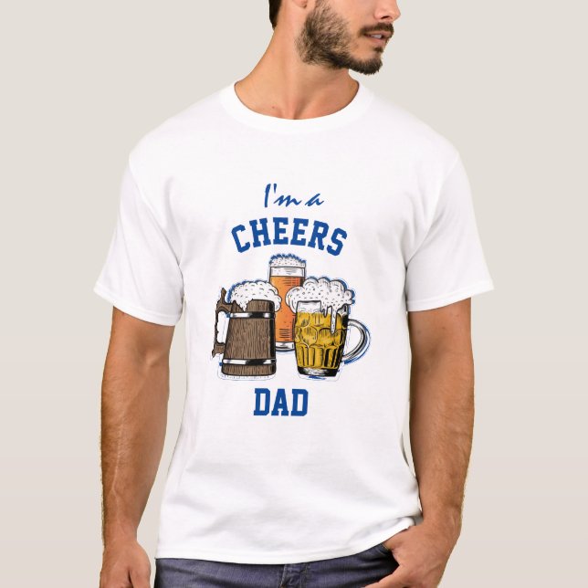 Humour I'M A CHEERS DAD T-Shirt (Front)
