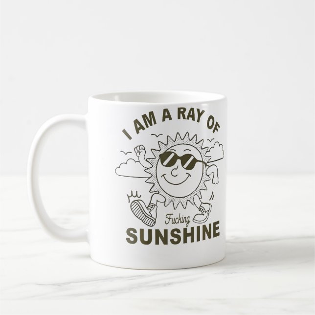 Humour Joke Coffee Mug (Left)