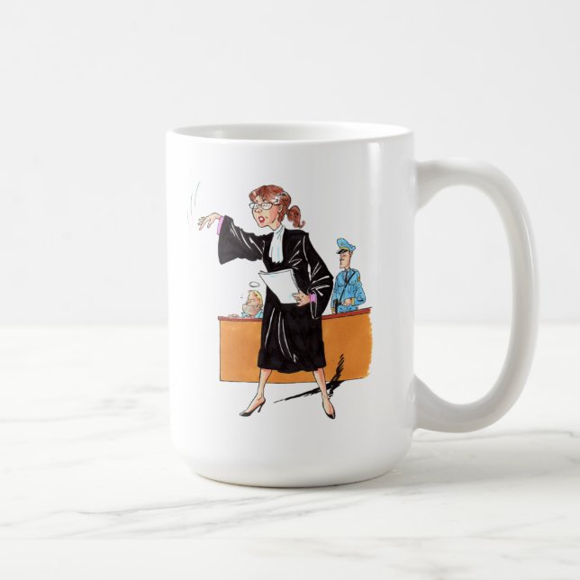 Humour: lawyer - coffee mug (Right)