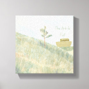 Humour Multiple Pet Households 'The Ark Is Full' Canvas Print