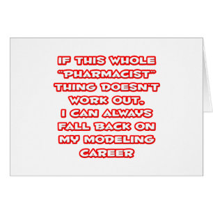 Humour pharmacien ... Modélisation de la carrière