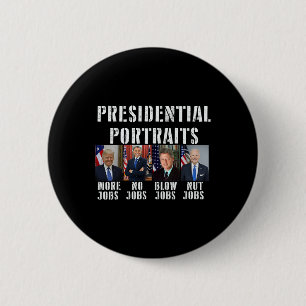 Humour Presidential Portraits Trump Obama Biden Cl 2 Inch Round Button