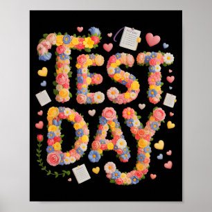 Humour test day everything is fine stem history poster