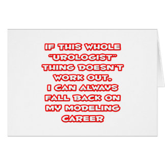 Humour urologue ... Modélisation de la carrière