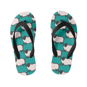 Humourous 2 Pig Year 2019 Choose Colour Kids FF Kid's Flip Flops