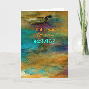 Humourous 30th Birthday Card