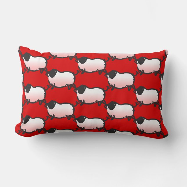 Humourous 3 Pig Year 2019 Choose Colour Lumbar P Lumbar Pillow (Front)