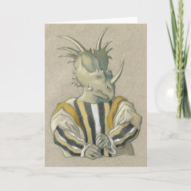 Humourous apology greeting card. card (Front)