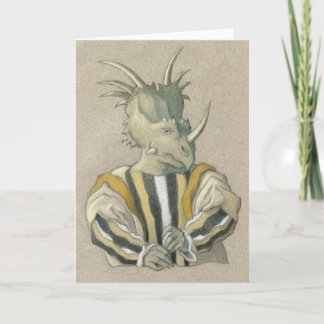 Humourous apology greeting card. card