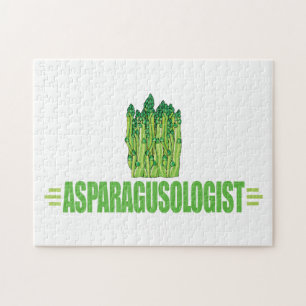 Humourous Asparagus Lover Jigsaw Puzzle