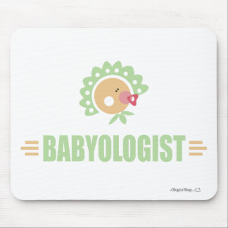 Humourous Baby Mouse Pad