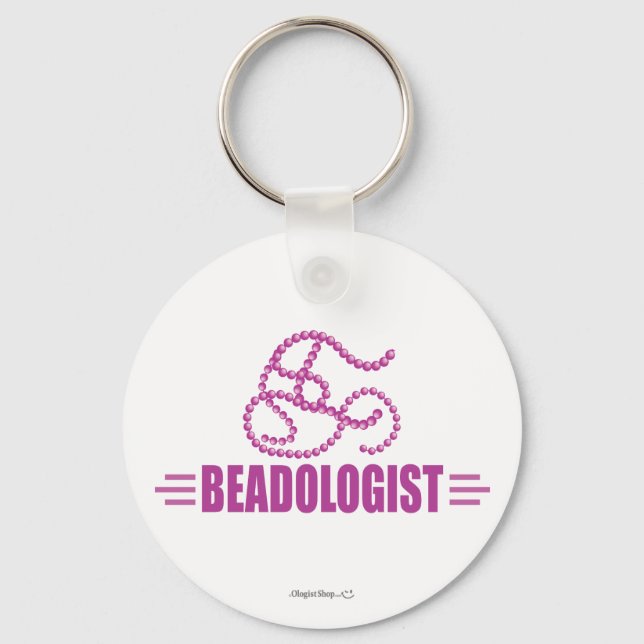 Humourous Beading Keychain (Front)