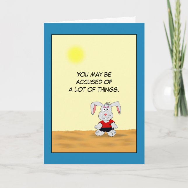 Humourous Birthday Card (Front)
