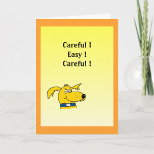 Humourous Birthday Card
