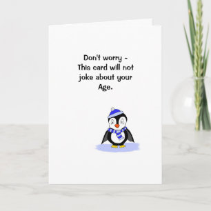 Humourous Birthday Card