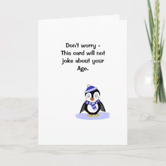 Humourous Birthday Card