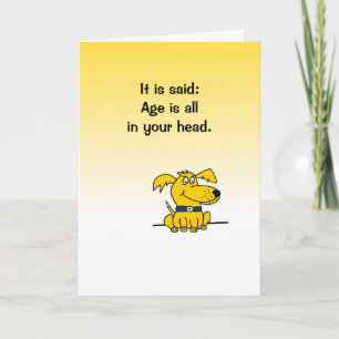 Humourous Birthday Card