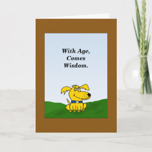 Humourous Birthday Card