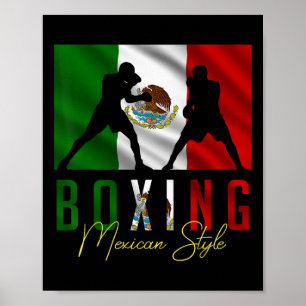 Humourous Boxing Mexican Sparring Kickboxing Kickb Poster