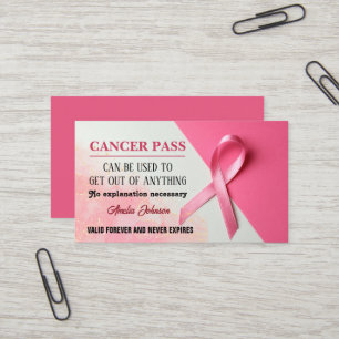 Humourous Breast Cancer Encouragement Card Gift