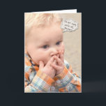 Humourous Brother's Birthday Card<br><div class="desc">Little blonde boy with humourous shocked expression on his face for Brother's birthday.</div>