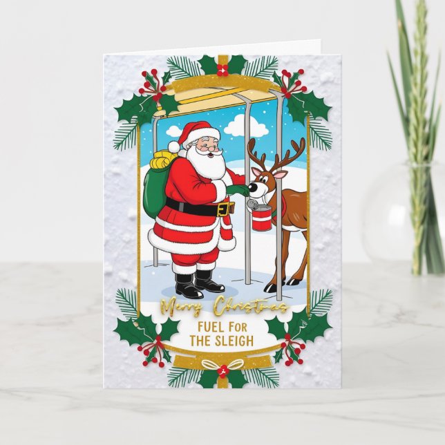 Humourous Christmas card for anyone (Front)