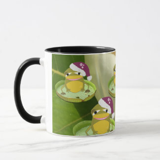 Humourous Christmas Frogs Mug