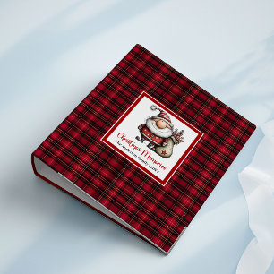 Humourous Christmas Funny Santa Memory Album Binde Binder