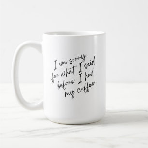 Humourous coffee mug