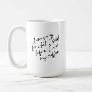 Humourous coffee mug