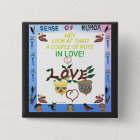 Humourous  Collectable Button