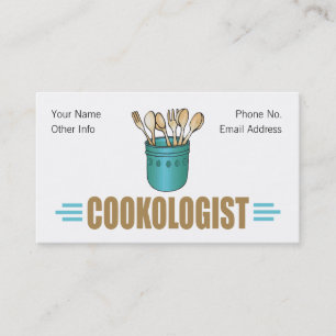 Humourous Cooking Business Card