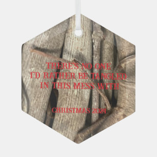 Humourous couple ornament