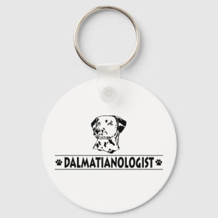 Humourous Dalmatian Keychain