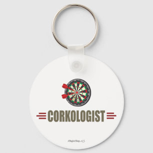 Humourous Darts Keychain