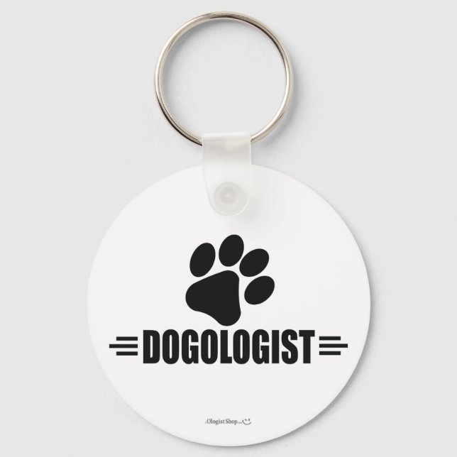 Humourous Dog Owner Keychain (Front)