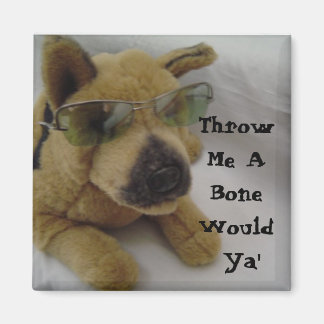 Humourous Dog Saying Magnet