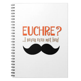 Humourous Euchre Score Book Notebook