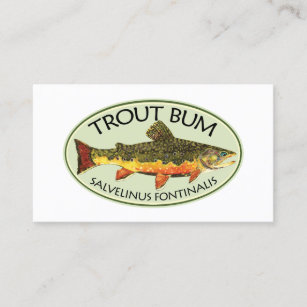 Humourous Fishing Business Card