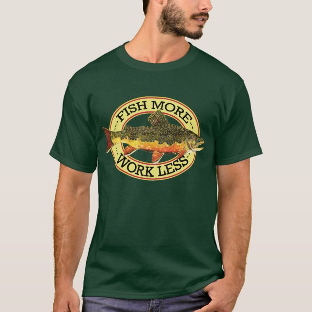Humourous Fly Fishing T-Shirt (Front)